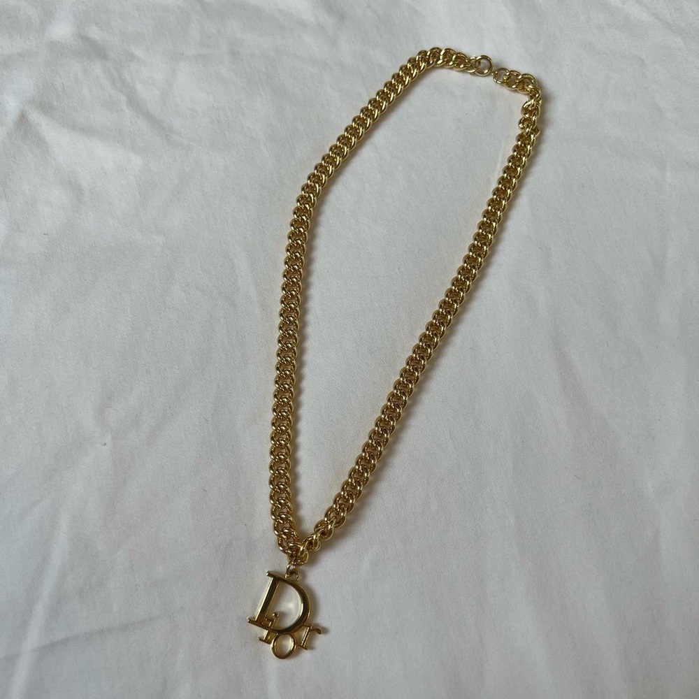 Vintage Reworked Dior Necklace - Picture 2 of 5